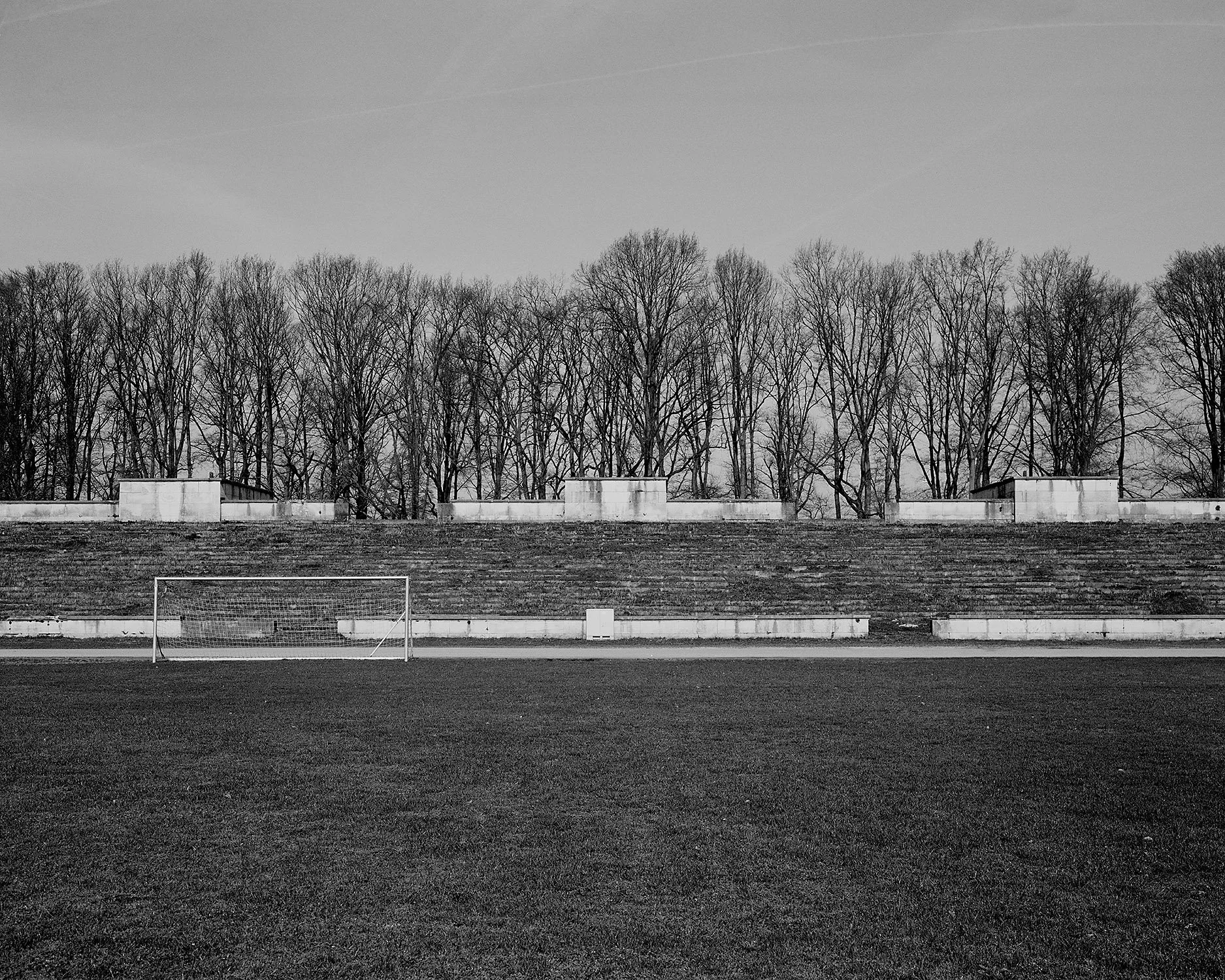   Nuremberg, Germany, April 2015: Remains of the Nazi Party Rally Ground.  