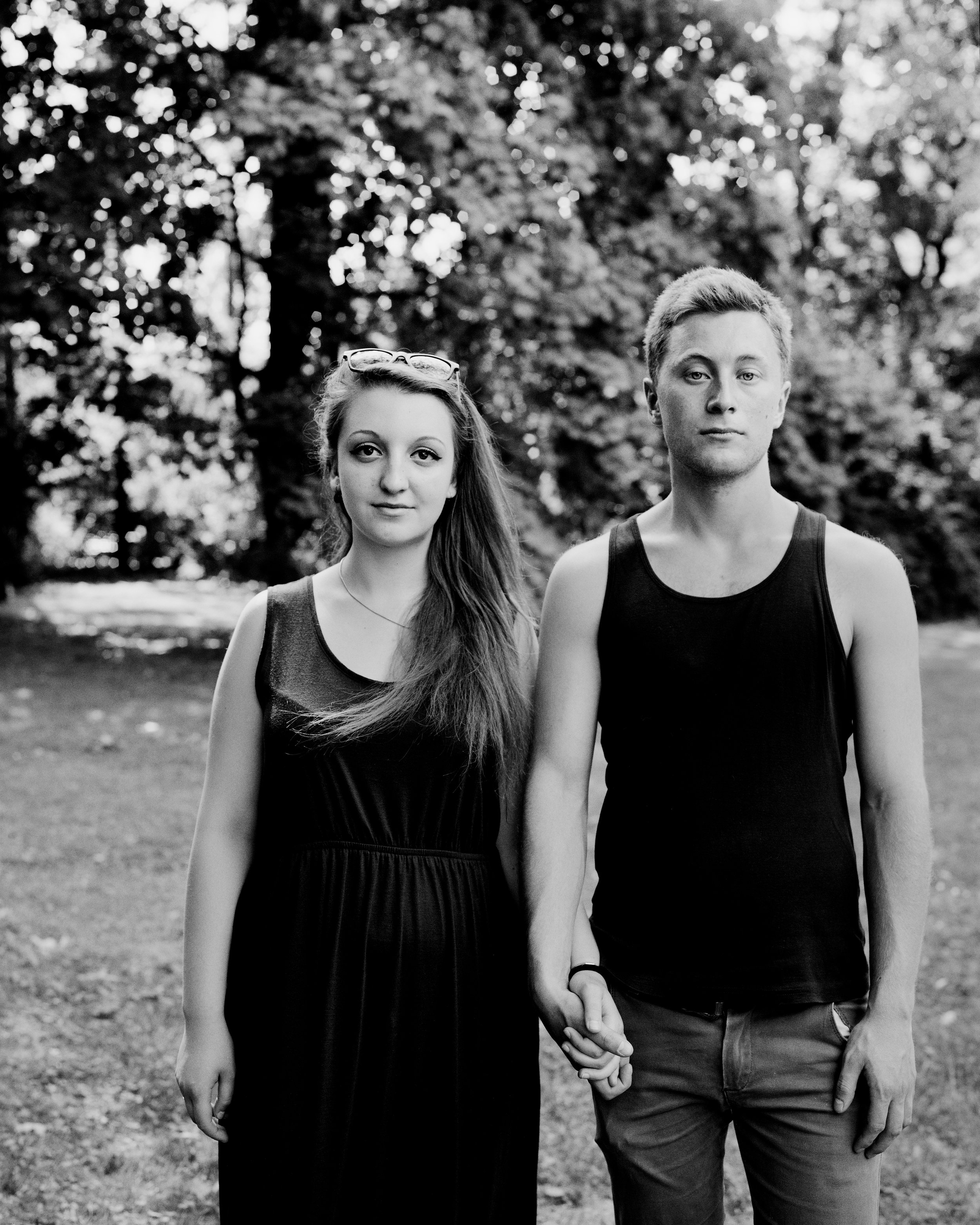   Krakow, Poland, June 2016: Agnieszka Kucala and Przemyslaw.  