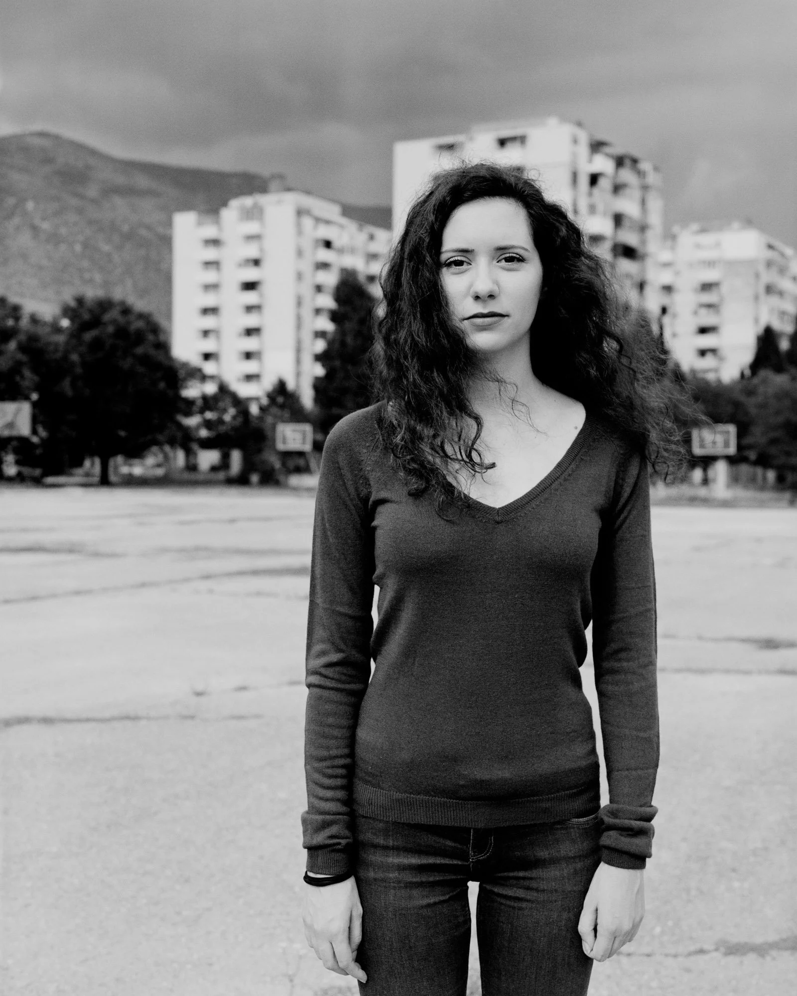   Mostar, Bosnia and Herzegovina, October 2016: Ana Maria.   
