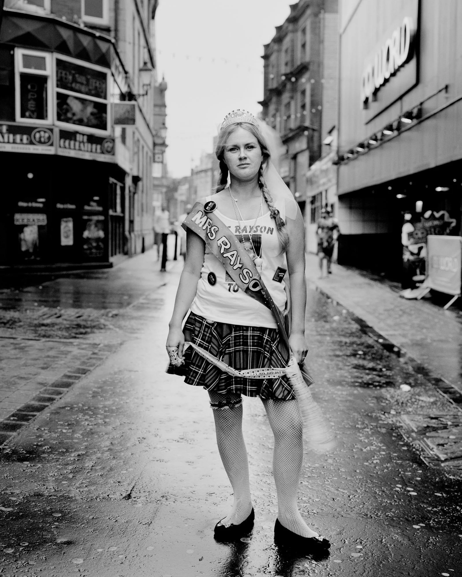   Blackpool, United Kingdom, September 2016: Leanne.   