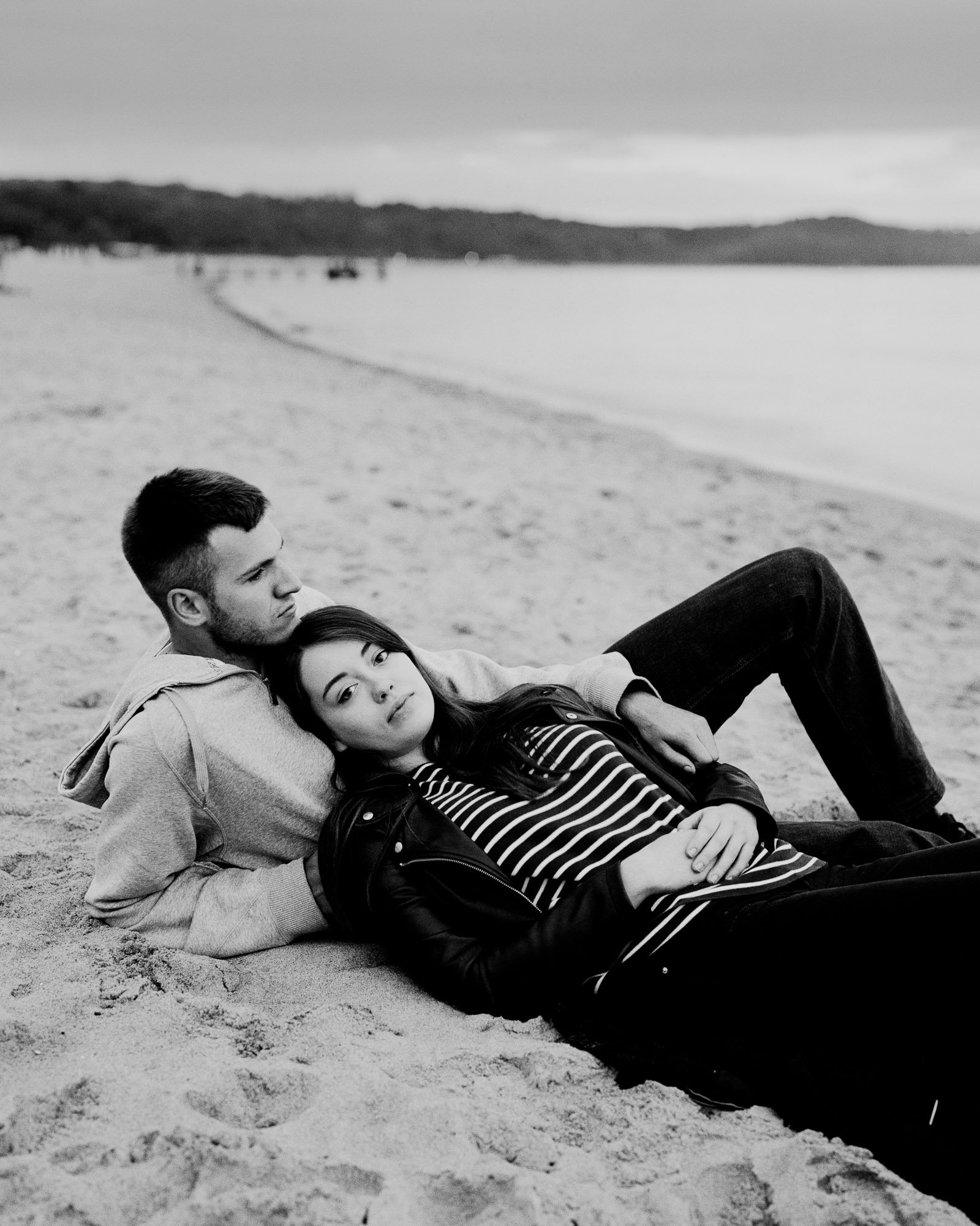   Sopot, Poland, June 2017: Lukasz and Martyna.  