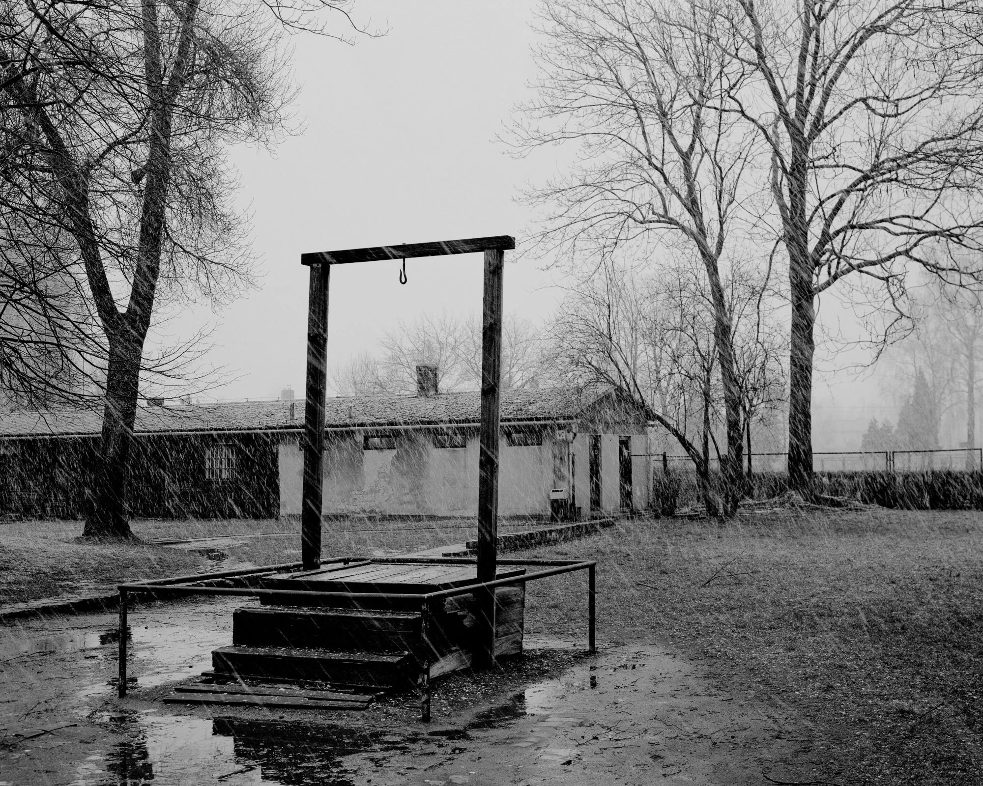   Auschwitz, Poland, April 2015.  