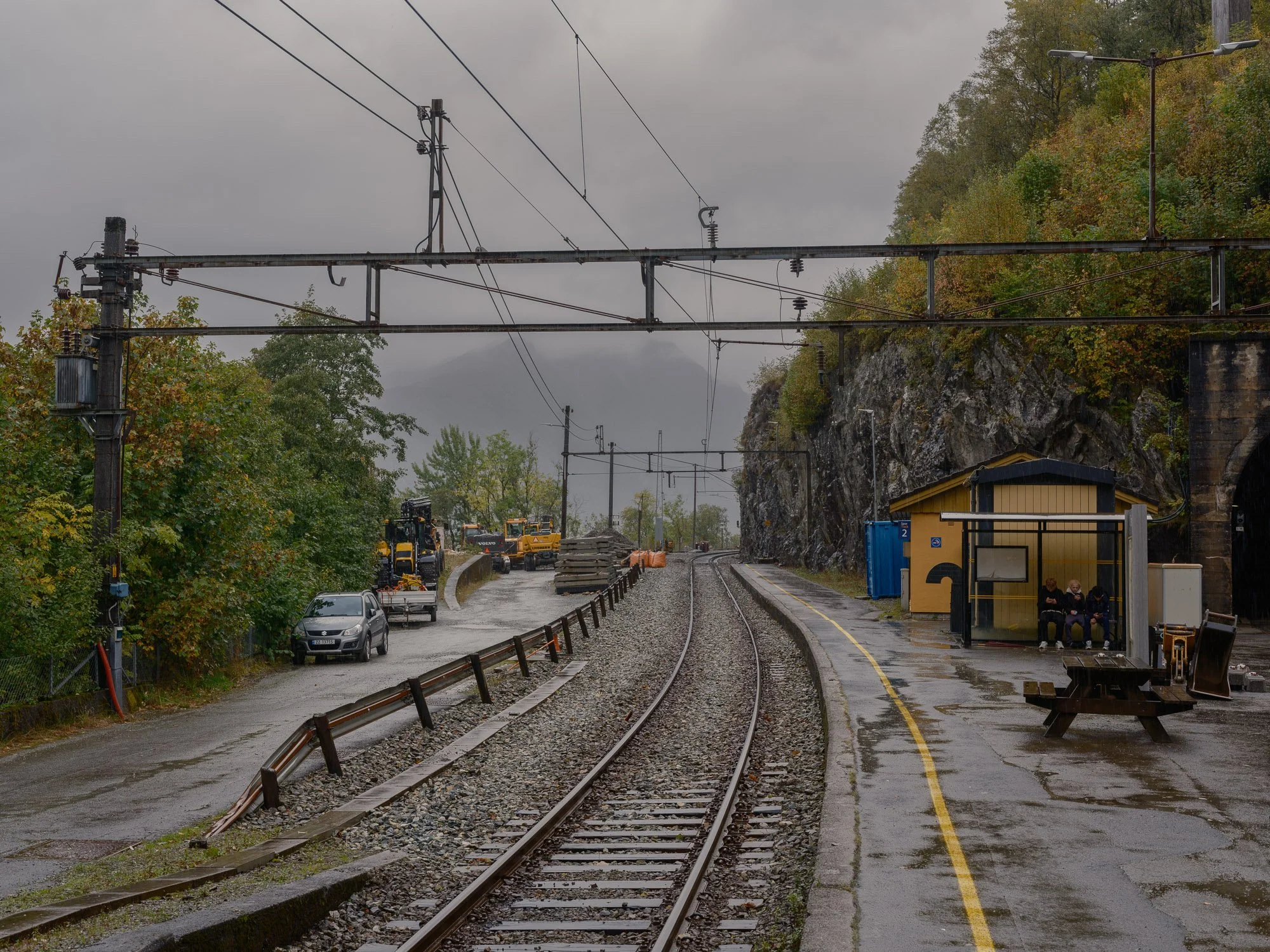  2026-09-26 - Trengereid train station. 