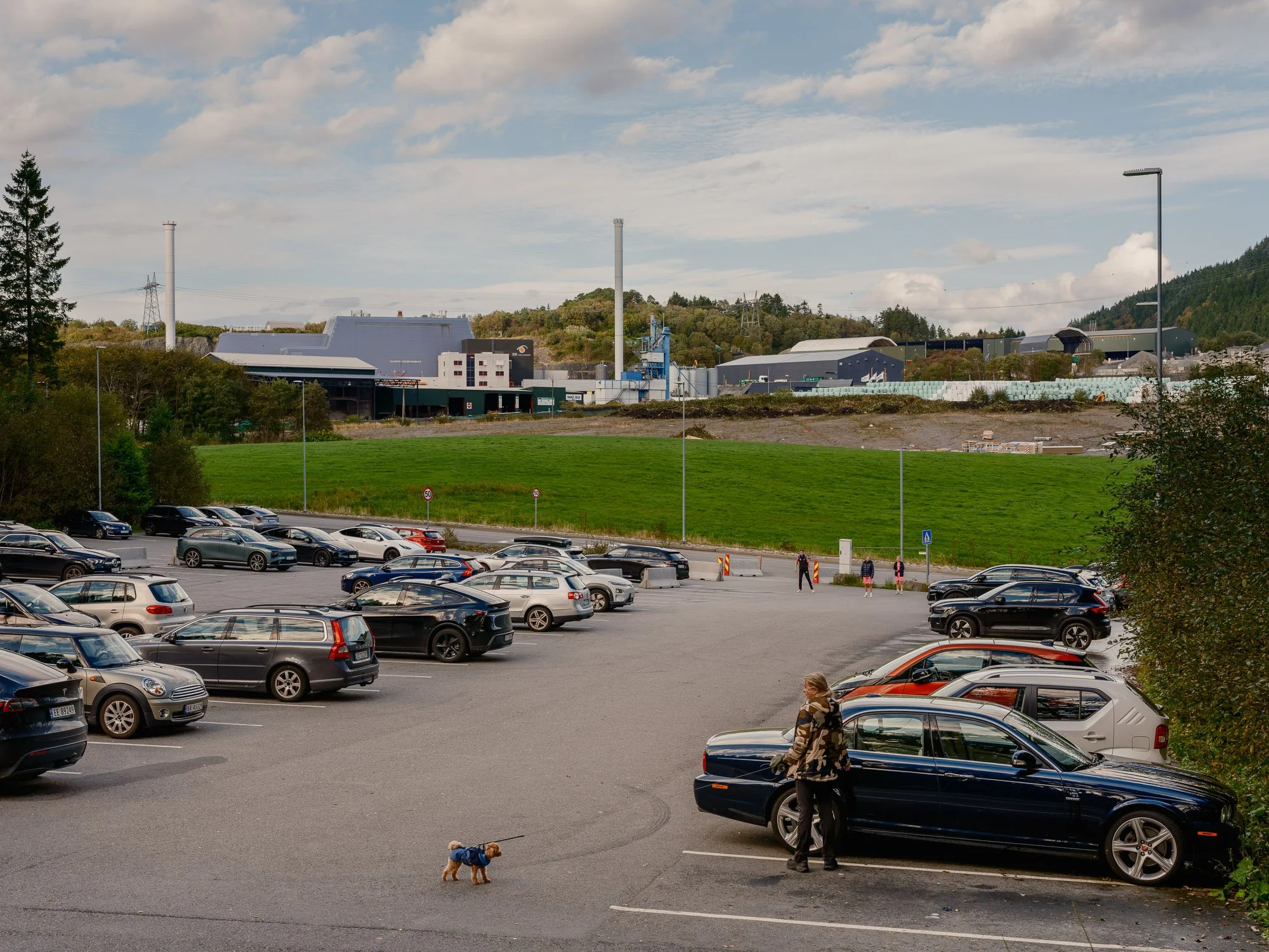  2026-09-27 - Hordnesskogen car park. 