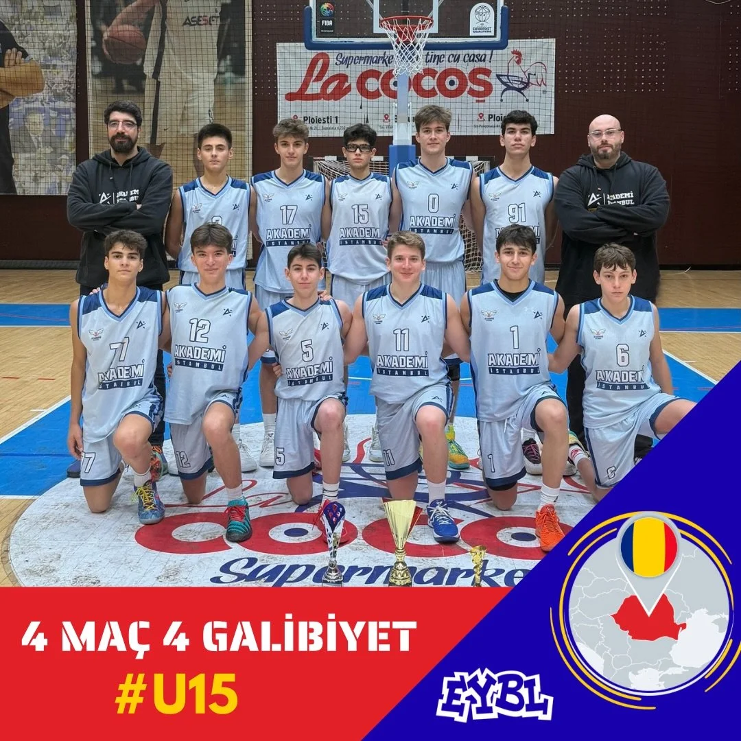 U15 TAKIMIMIZ NAMAĞLUP ETAP ŞAMPİYONU ! 🇹🇷

2011 doğumlu oyuncularımızdan oluşan U15 takımımız, Avrupa&rsquo;nın en prestijli altyapı basketbol ligi olan EYBL&rsquo;nin (European Youth Basketball League) 1. etap konferans ma&ccedil;larını oynamak &