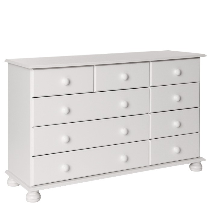 Drawer Extra Wide Chest, 9 Drawer Dresser Large Size