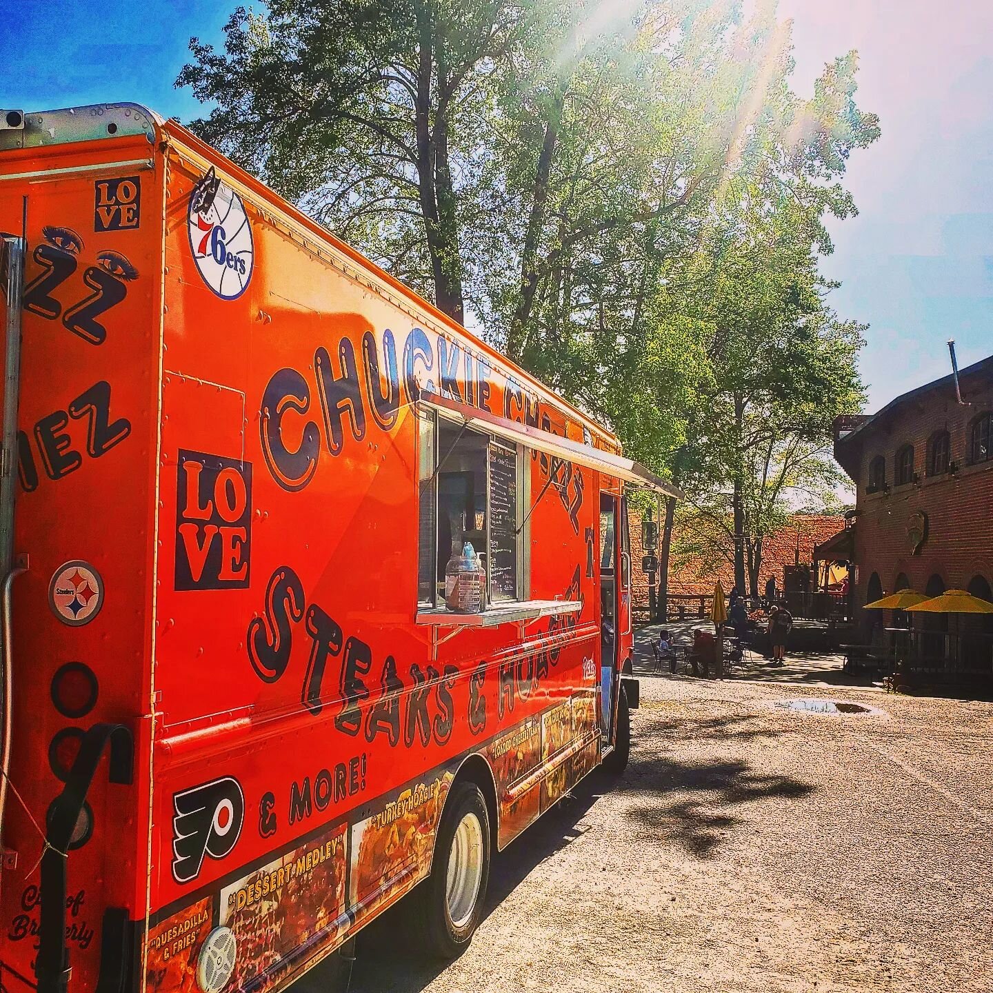 Straight outta Philly! Chuckie Cheezz returns to Hazelwood tonight (Friday 5/12) from 5-9. 
#cheeeeeese #friday #cheesesteak #taproom #HazelwoodBeer