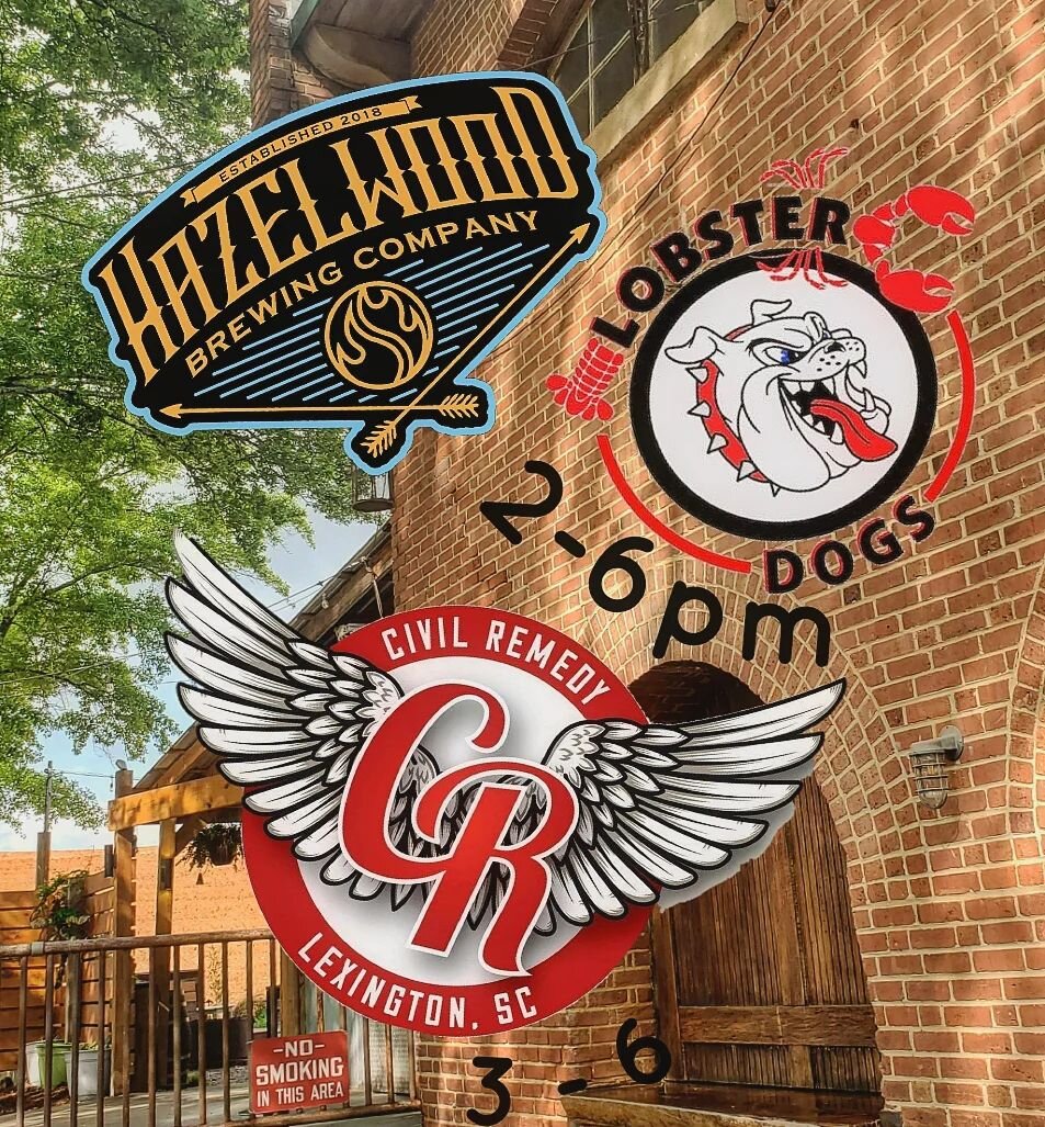 How about a lobster roll food truck, live music, and amazing house made beers for your Sunday?
Lobster dogs is back! 2-6
Civil Remedy Band starts at 3
Hazelwoodbeerco.com for a current taplist plus wine, cider, and more!