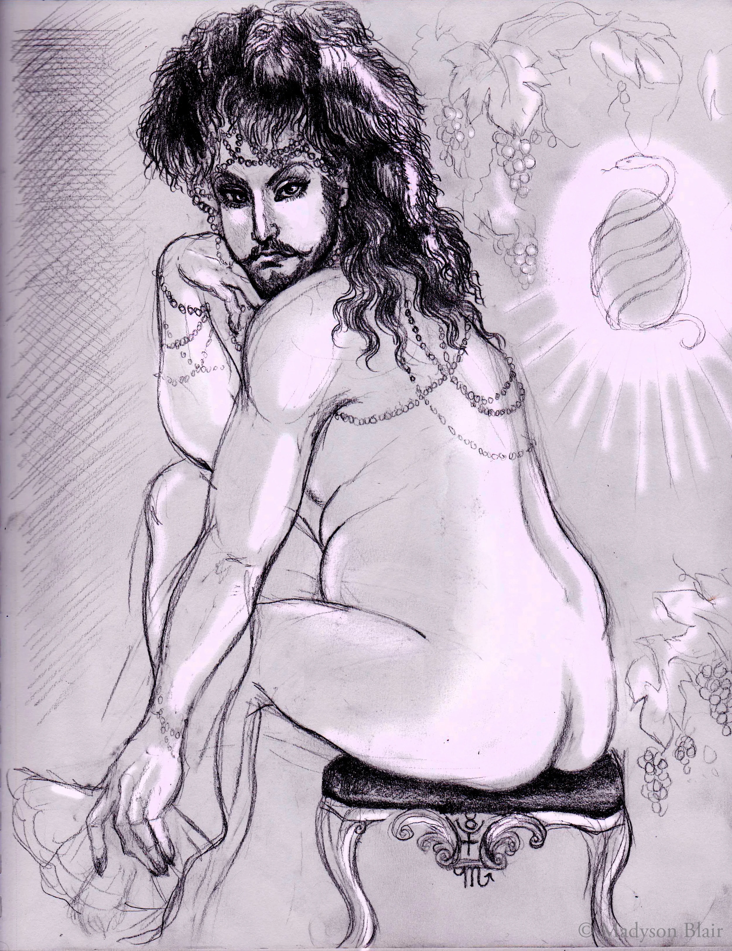 'The Way of the Serpent' Gender-bending fun with Alastair. He loves to channel his feminine side... ;)