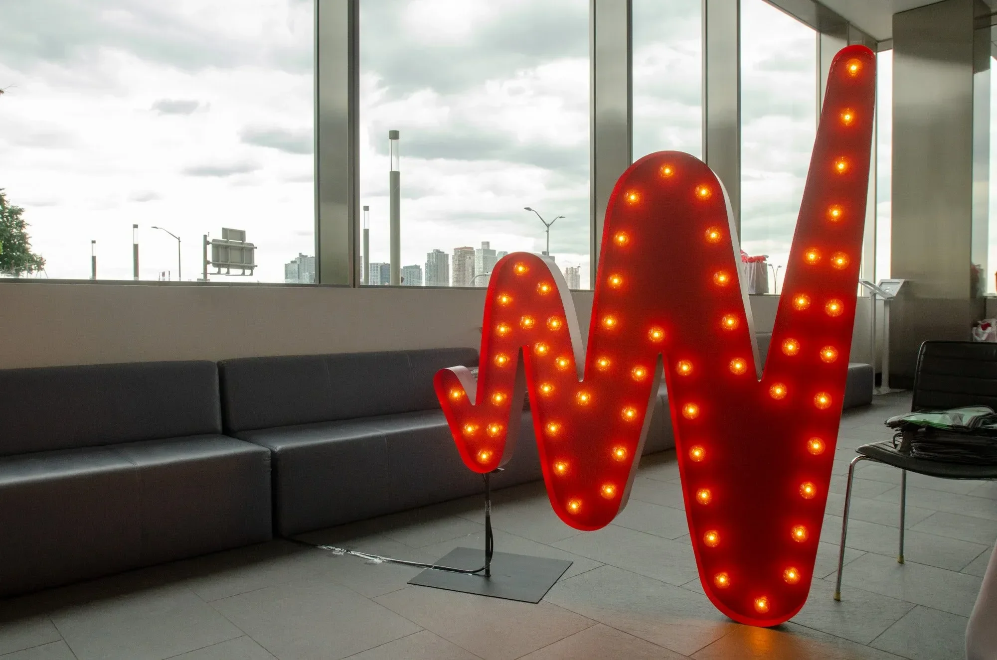 Marquee light at Insights