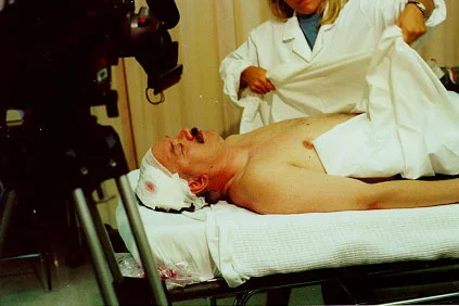 Hospital scene in the 1999 feature-length movie, "Great Awakening".