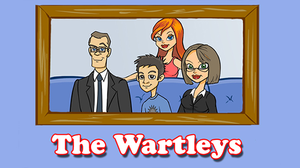 "The Wartleys" Cartoons and Comics