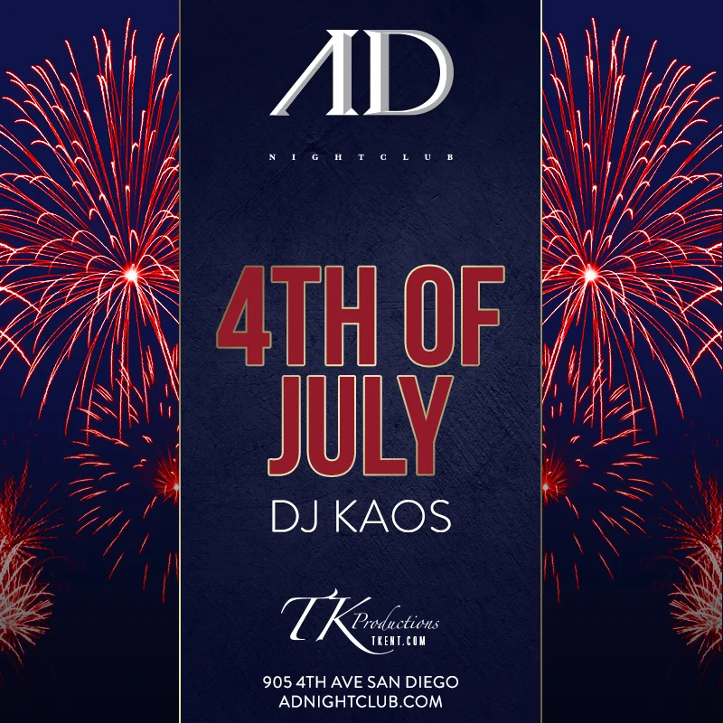Saturday July 4th