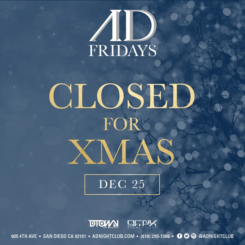 Friday December 25th