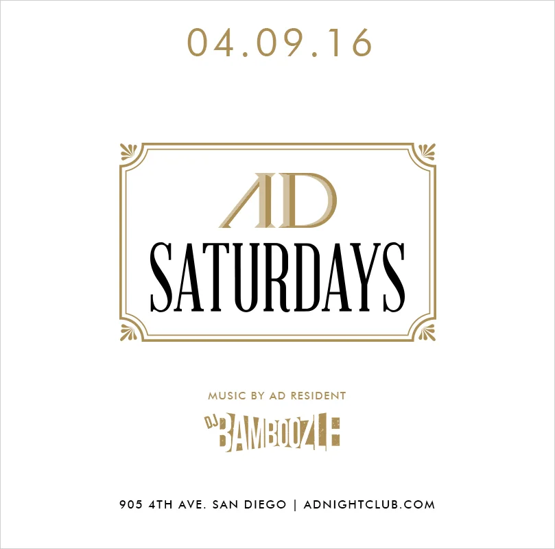 Saturday April 9th