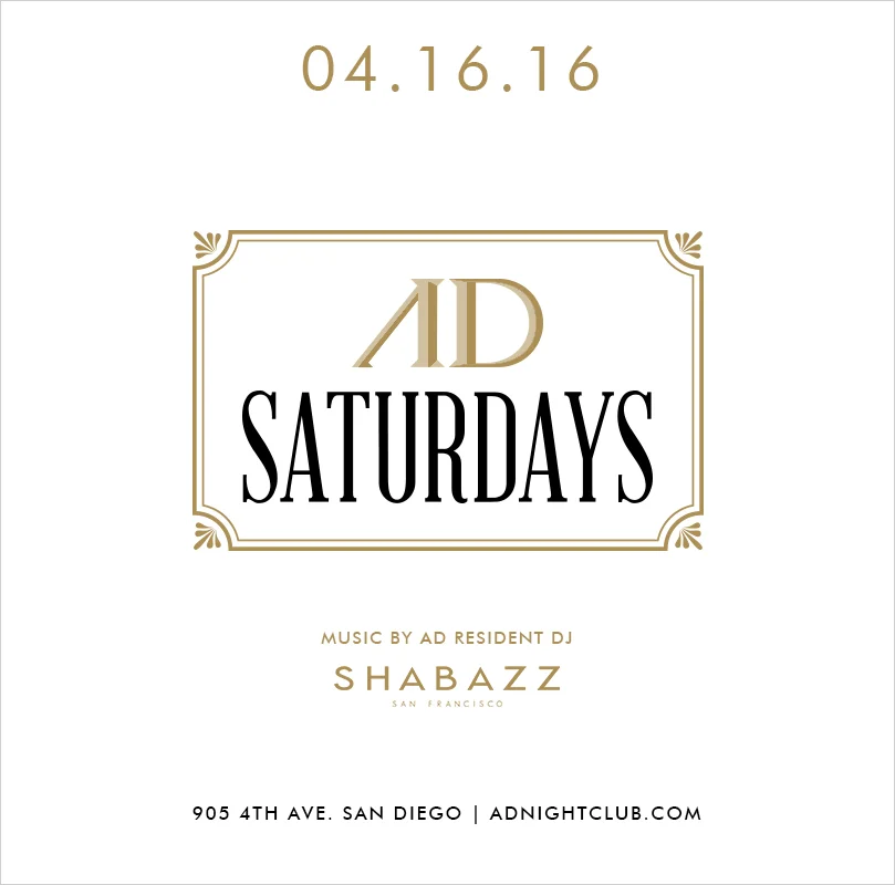 Saturday April 16th