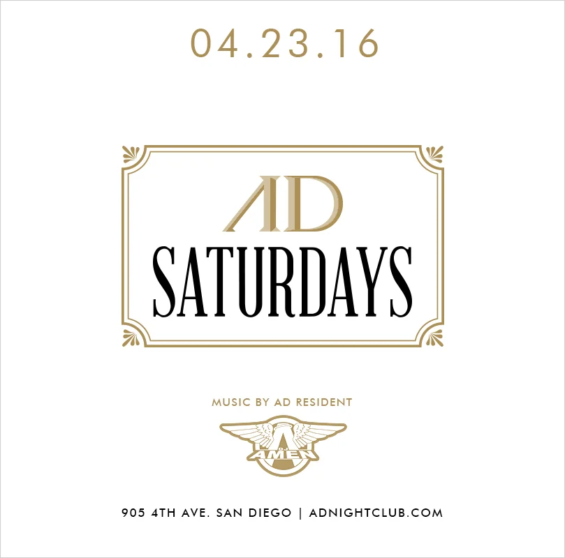 Saturday April 23rd