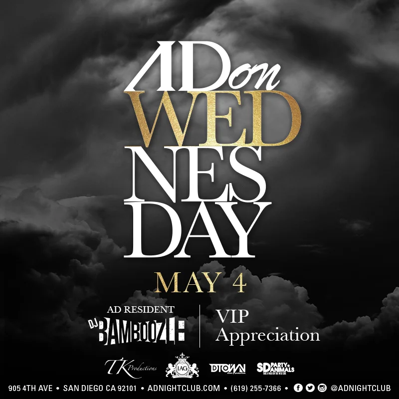 Wednesday May 4th