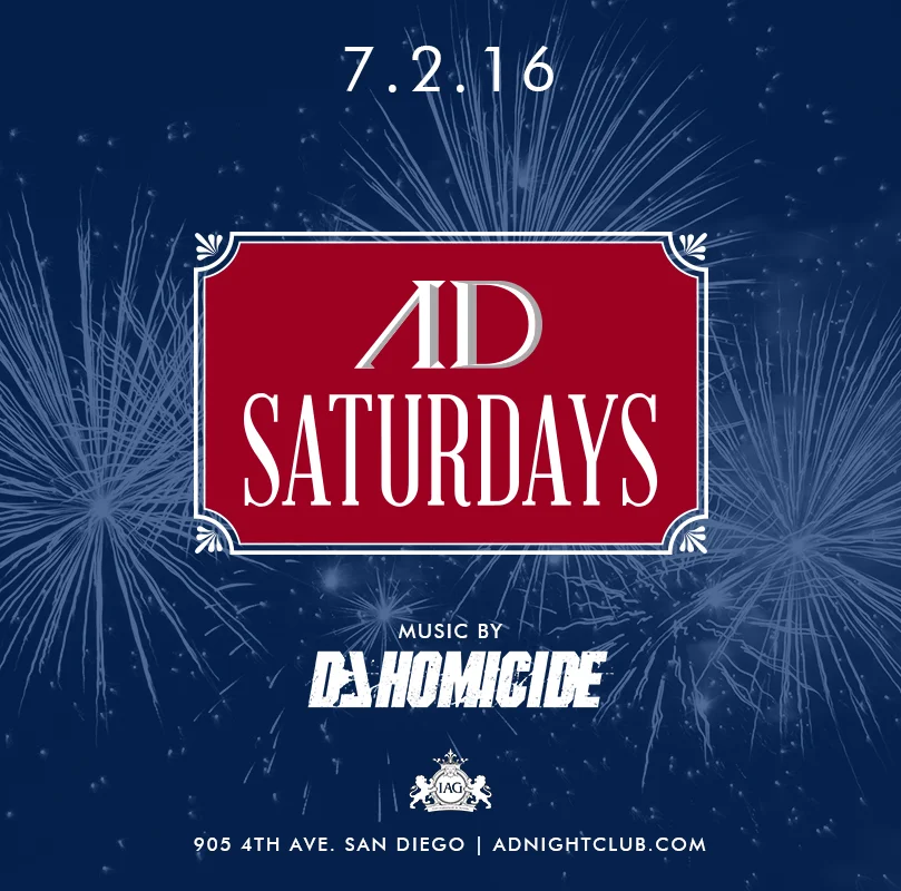 Saturday July 2nd