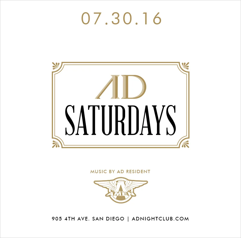 Saturday July 30th