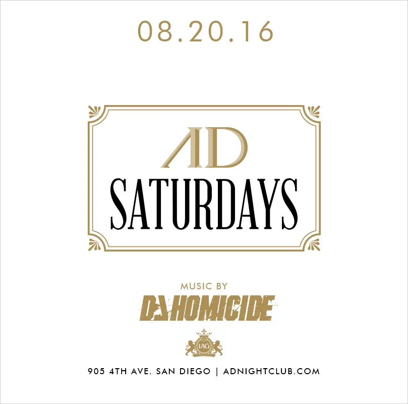 Saturday August 20th