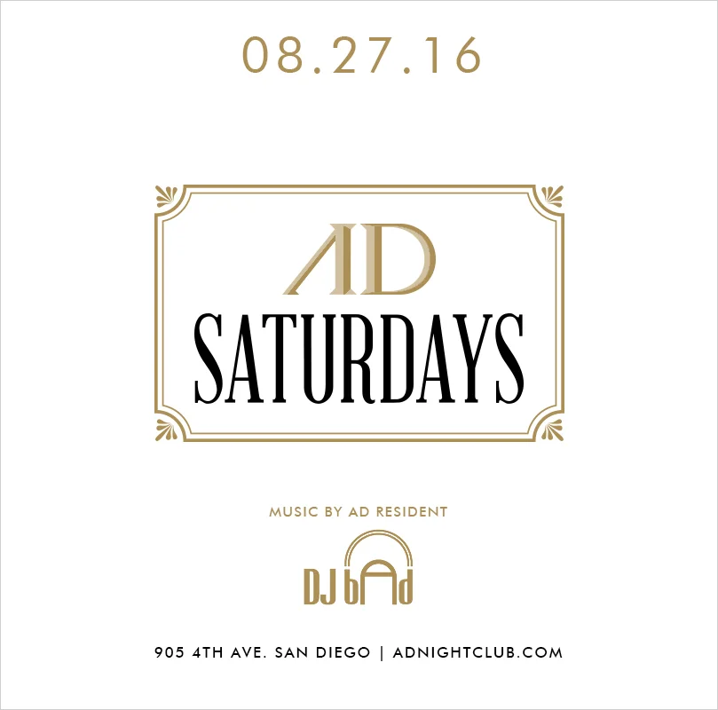 Saturday August 27th