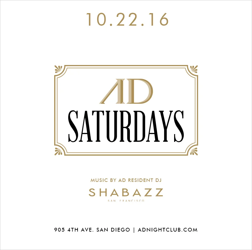 Saturday October 22nd