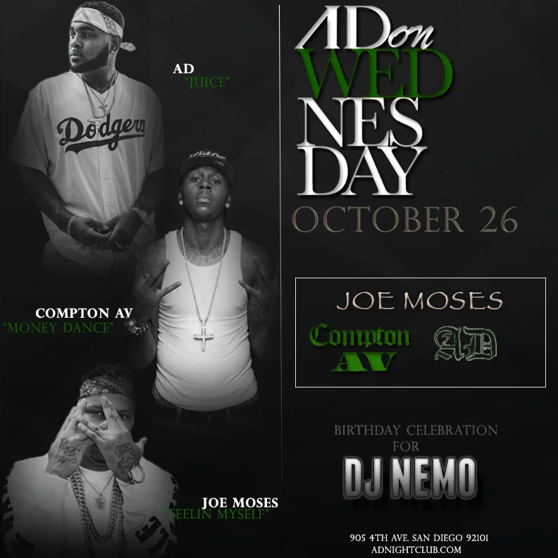 Wednesday October 26th