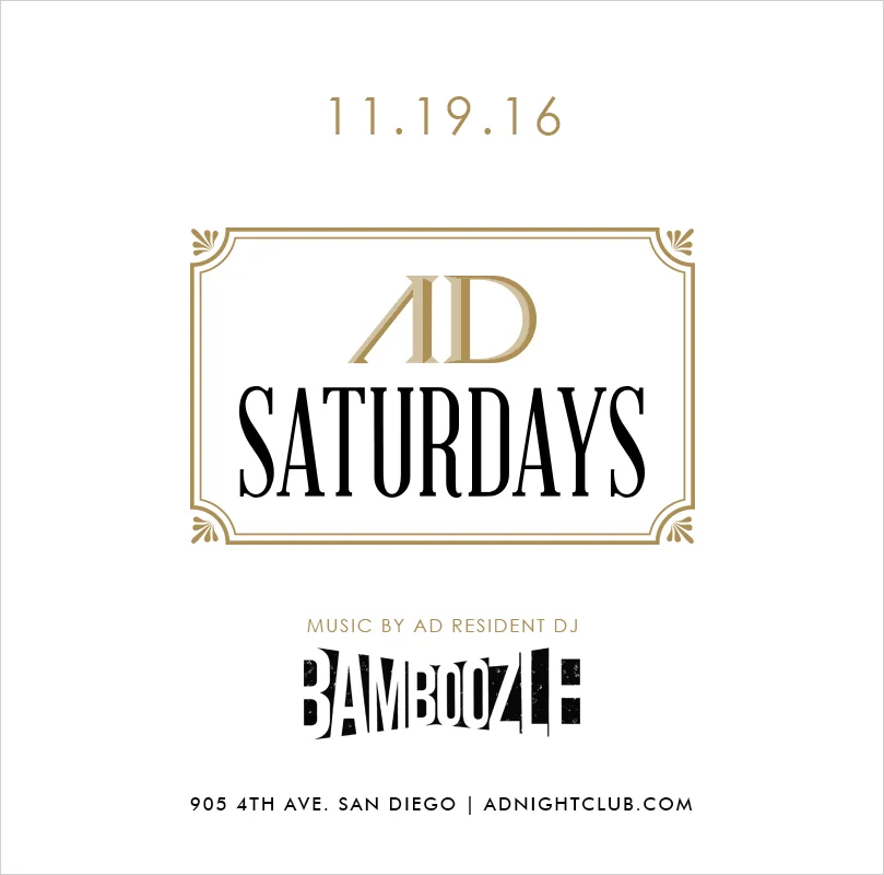 Saturday November 19th