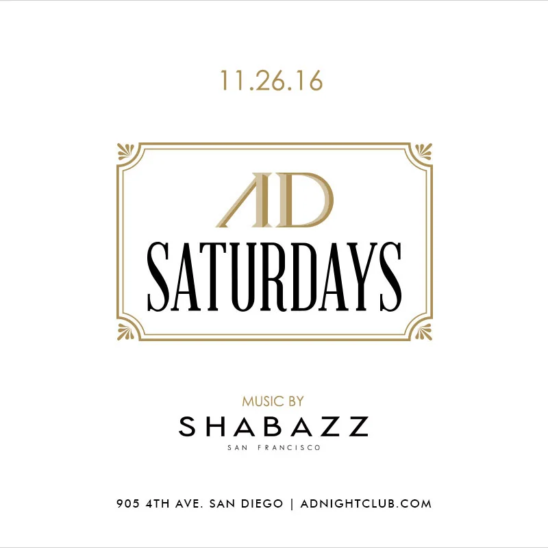 Saturday November 26th