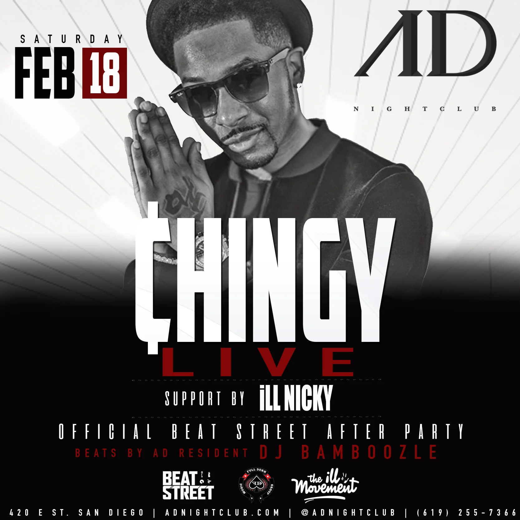 Saturday February 18th