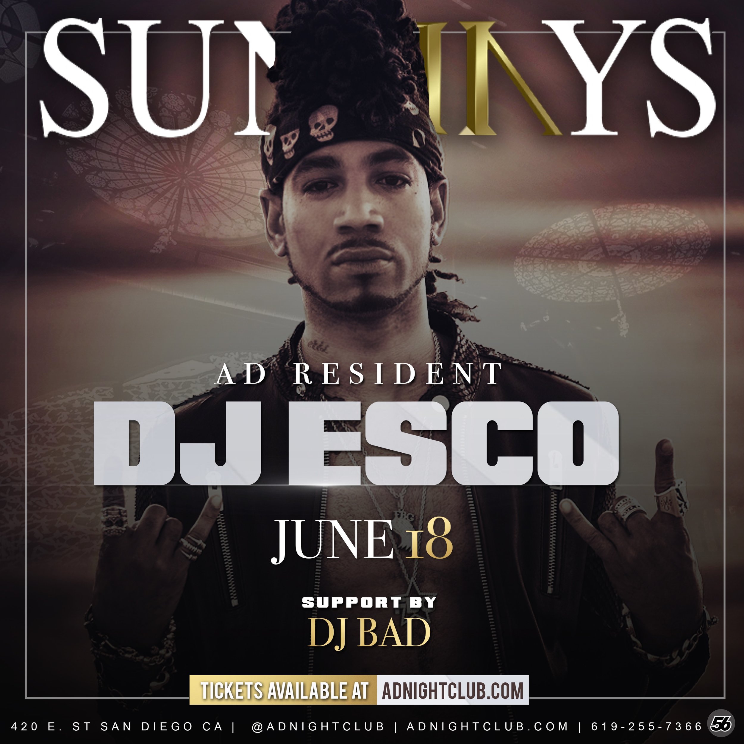 Sunday June 18th