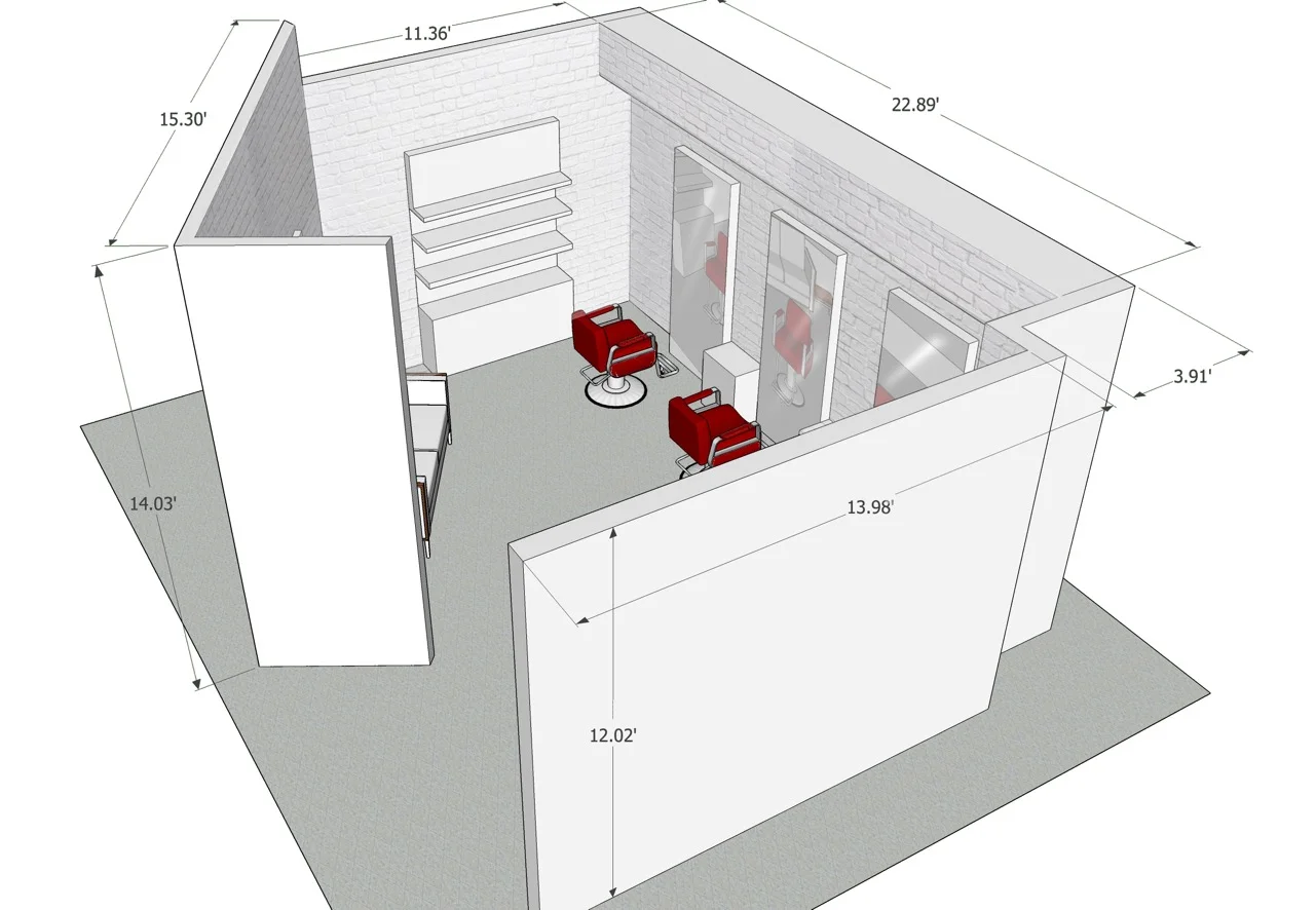 JC PENNEY SALON - SET RENDERING II