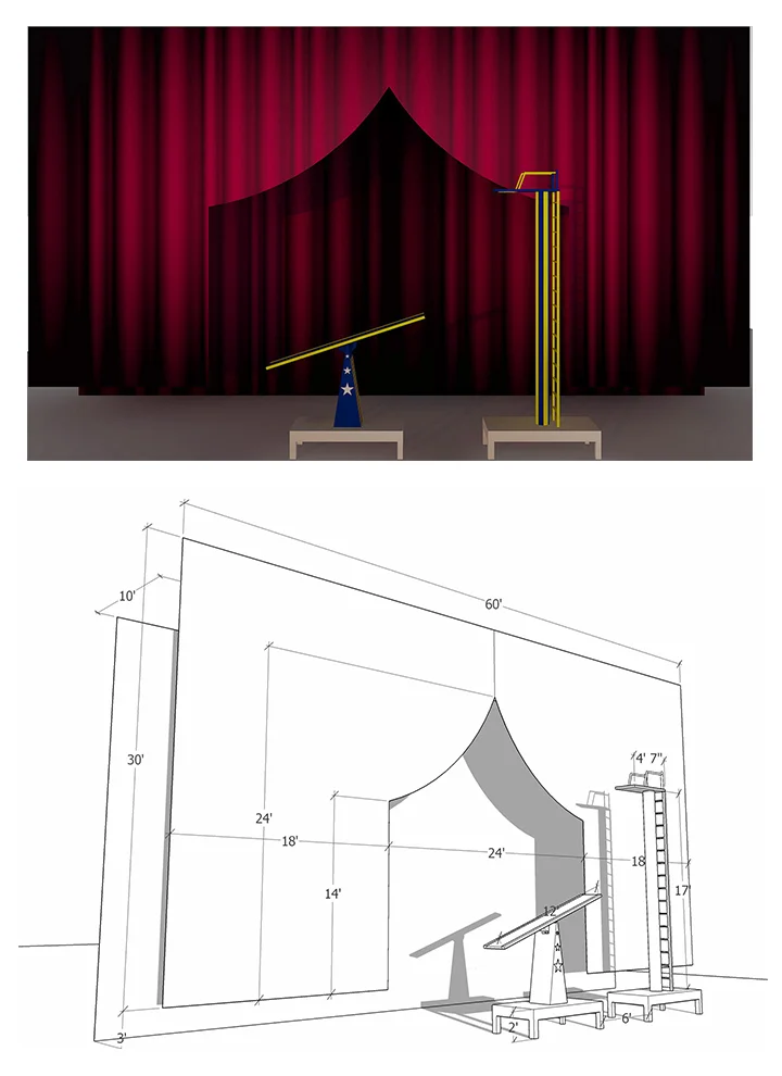 MUPPETS COMMERCIAL - SET RENDERING 
