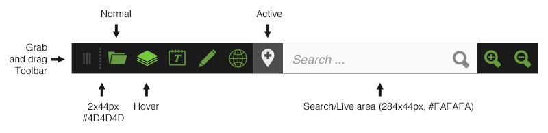 The new quick reference toolbar.