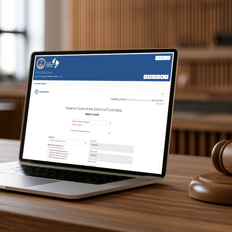 Modernizing Family Courts (Case Study / UX)