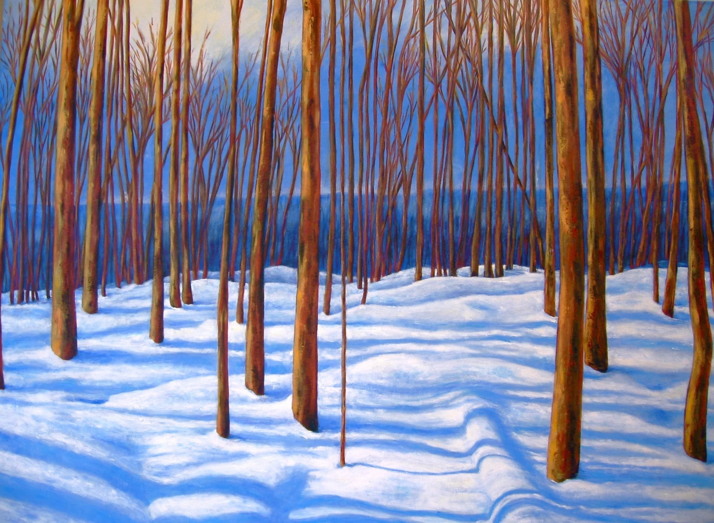 Snowshoe 1   36x48 Sold