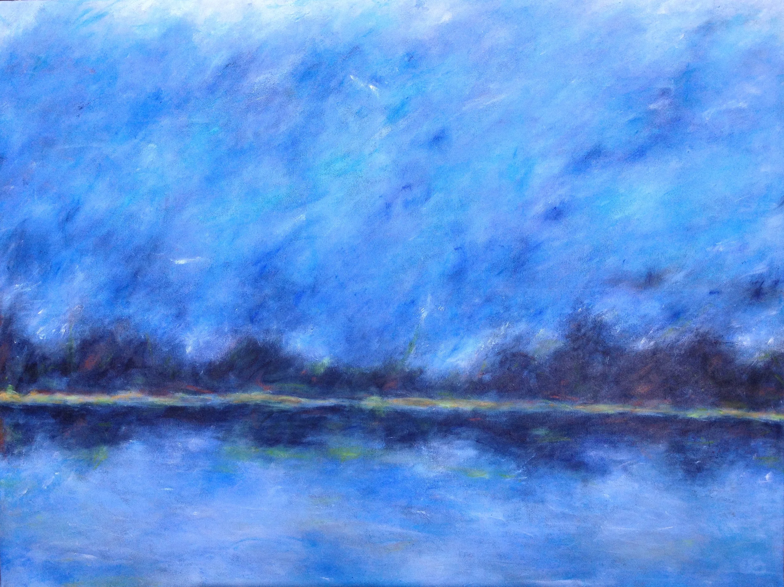 The Blues Acrylic on Canvas 36x48 SOLD