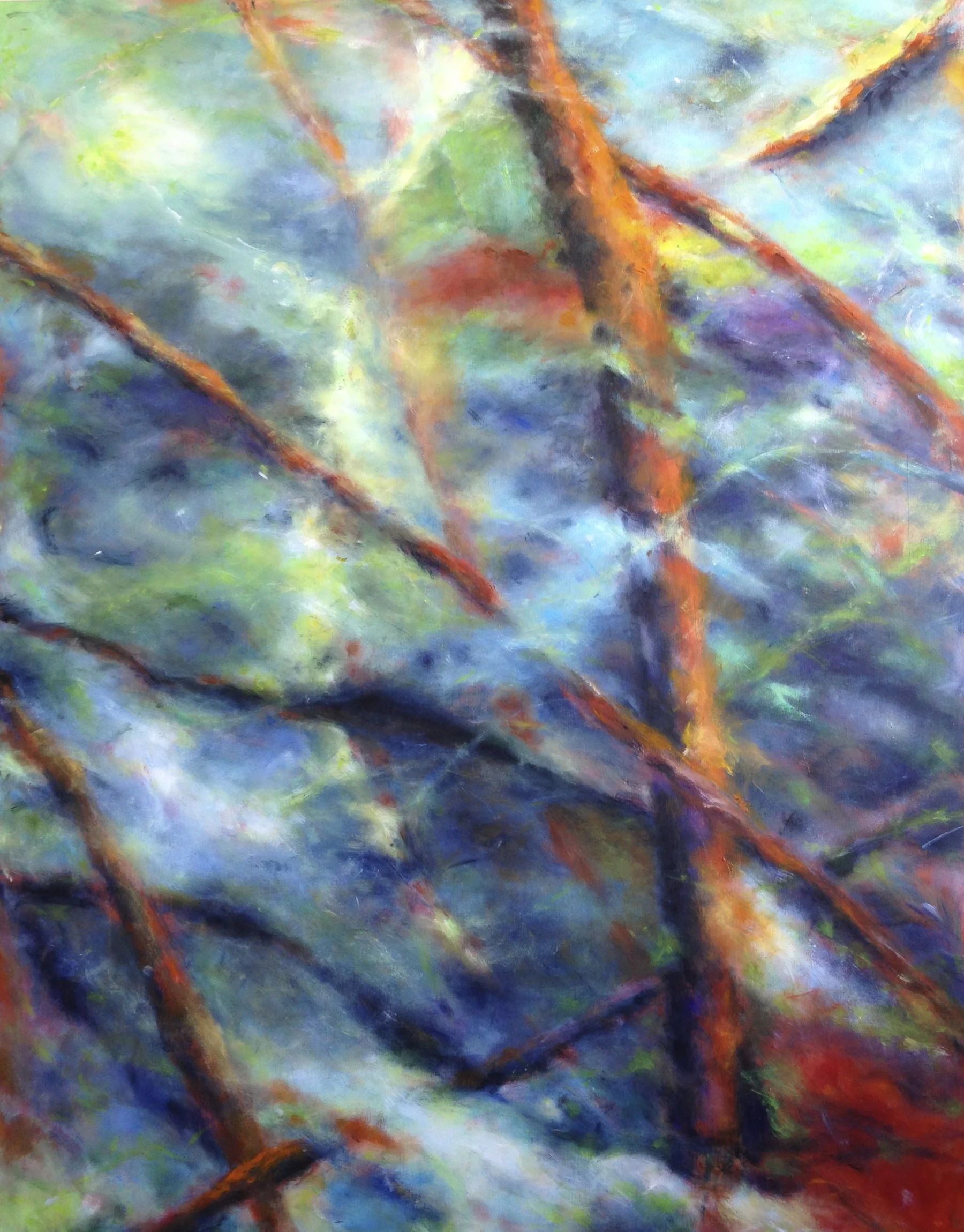 Taking the Leap 36x48 Acrylic on Panel