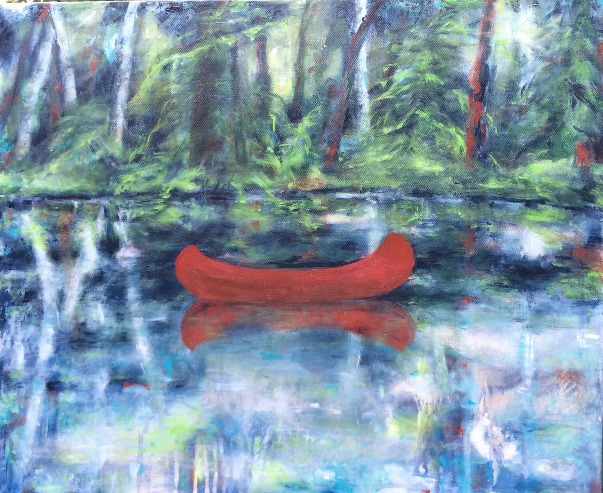 It Just Is 24x20 Acrylic on Canvas