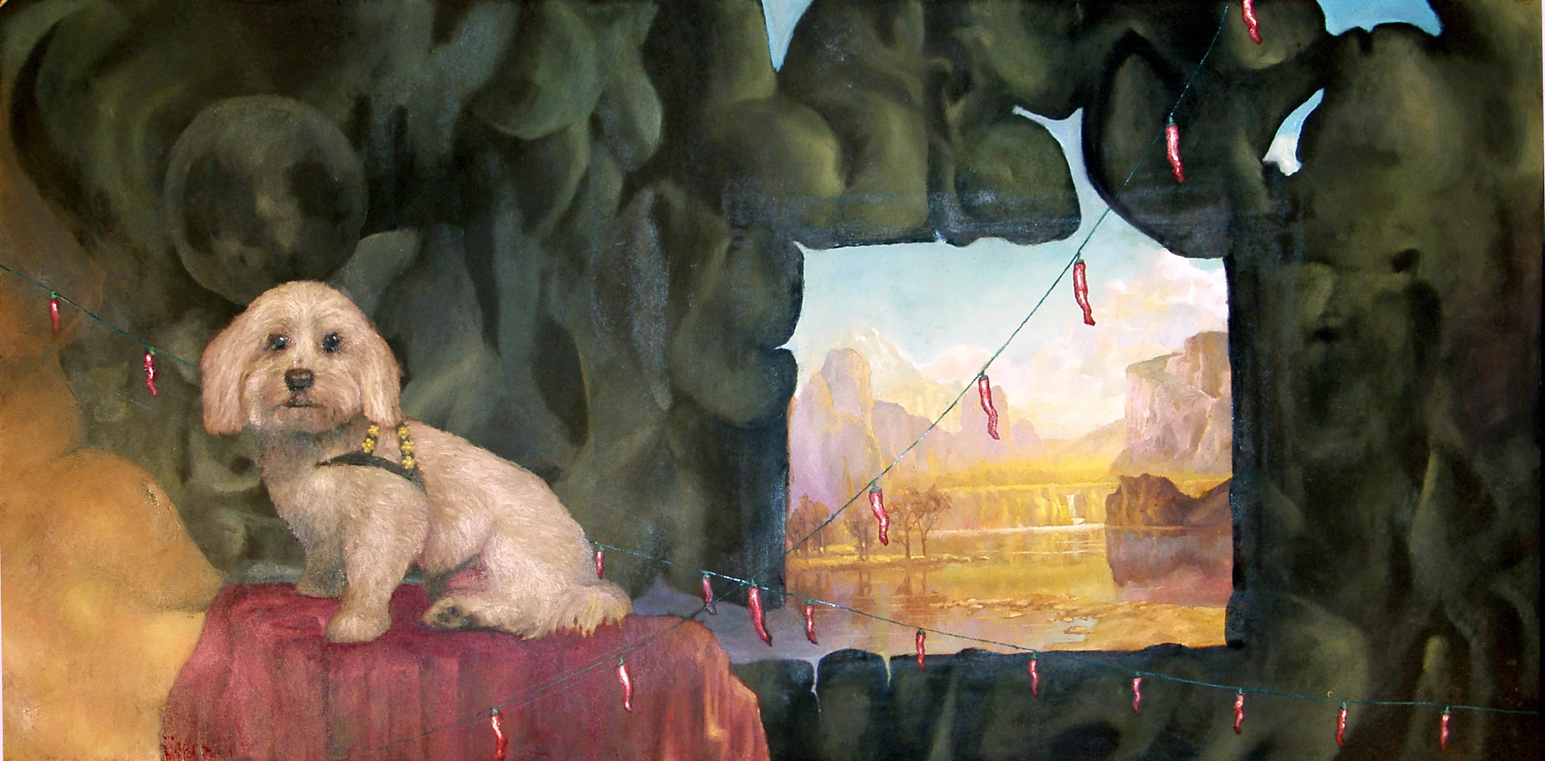 Bierdstadt and a Poodle.jpg