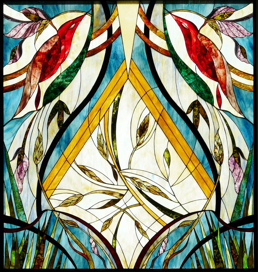 And You Are The Branches, detail side bottom panel