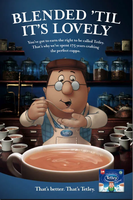 Tetley's Tea, Creature, London, in conjunction with Frank Herholdt