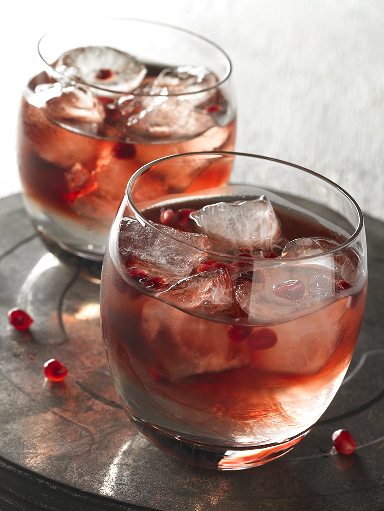 Pomegranate mocktail