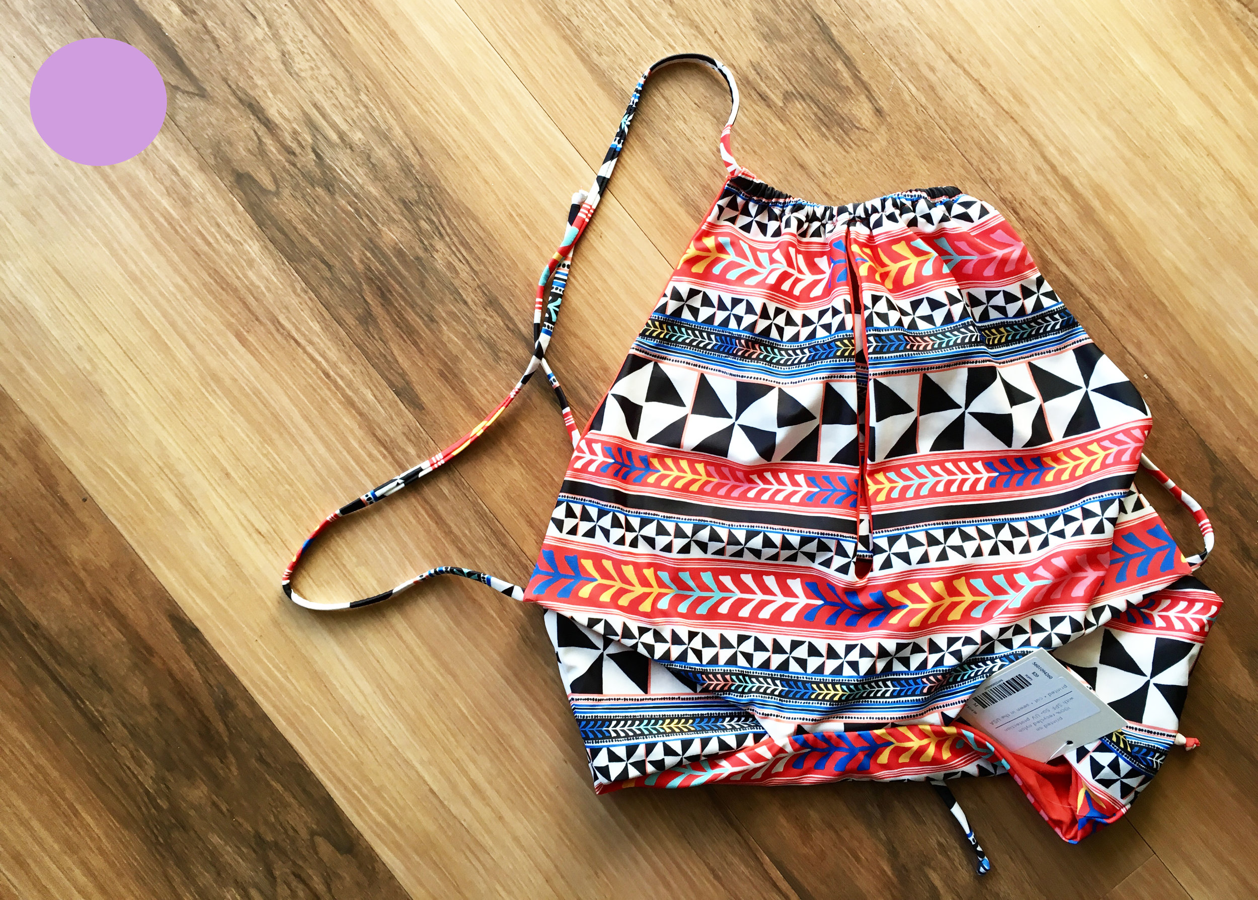 Mara Hoffman Slit Front One Piece Swimsuit, $218, $109- www.shopbop.com