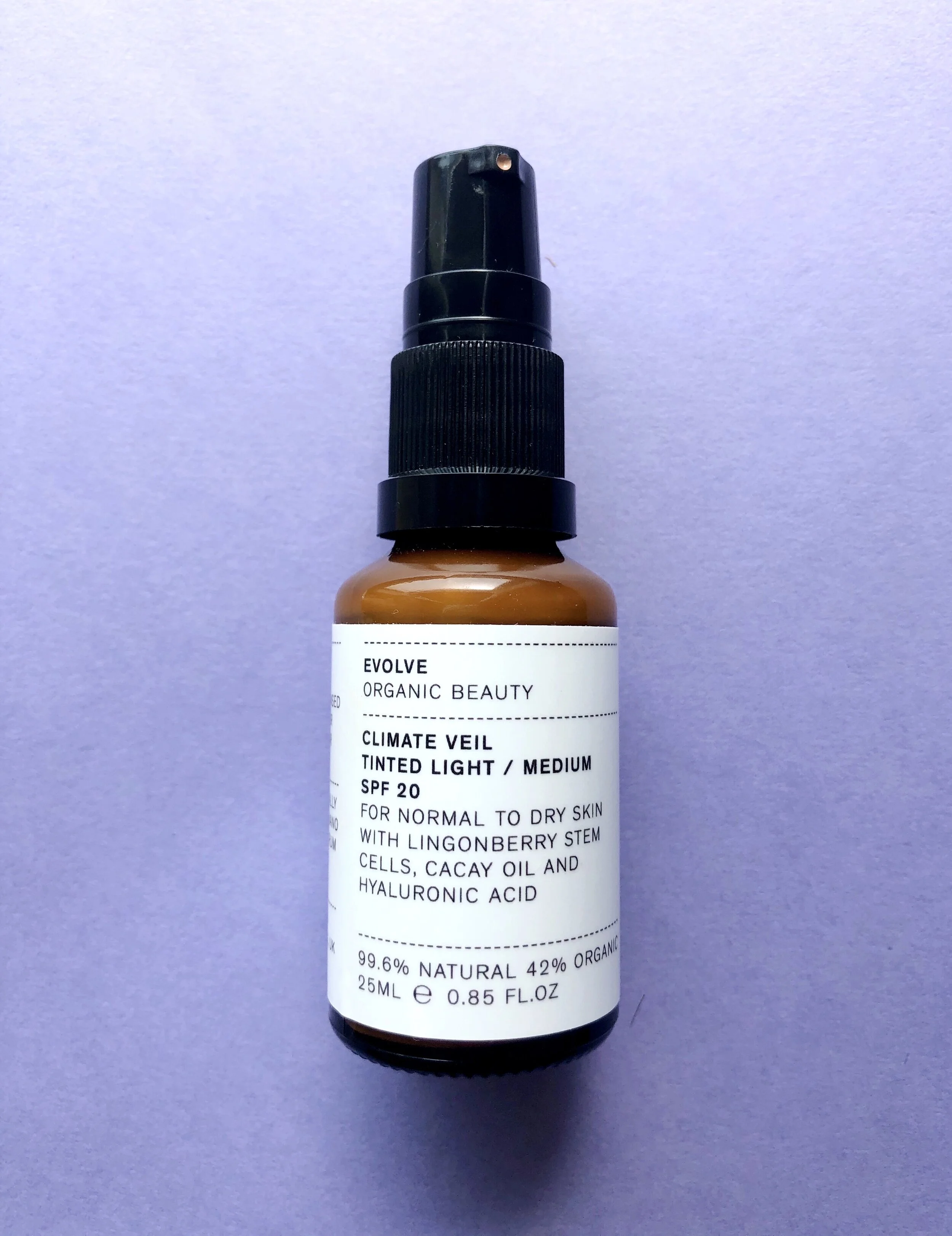 evolve tinted moisturiser