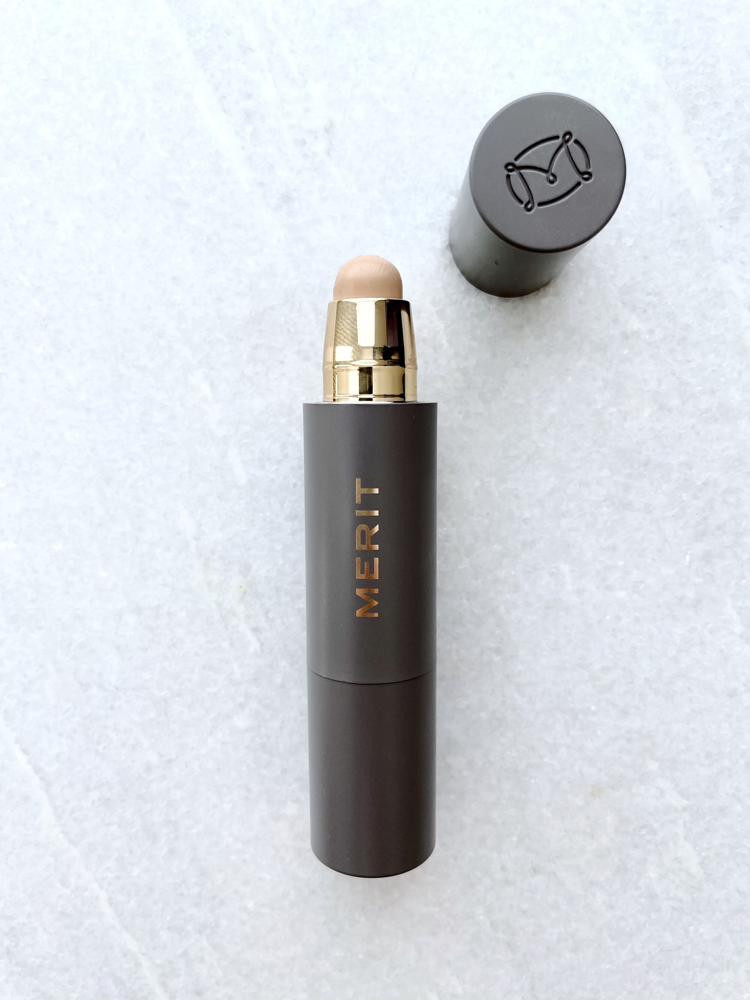 My Honest Review of the Merit The Minimalist Perfecting Complexion  Foundation and Concealer Stick in Bisque, The StyleShaker™ Scorecard — The  StyleShaker - A Guide to Clean Beauty, Skincare & More.