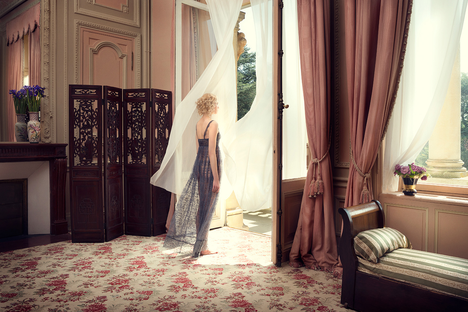 #07 La chambre de la comtesse Coiffure : Anita BUJOLI