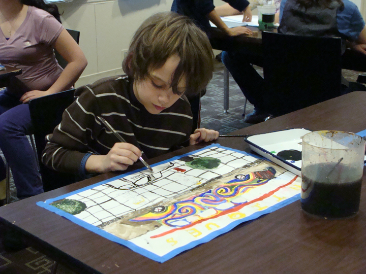 Students used similar media as the students from the 1930s. 