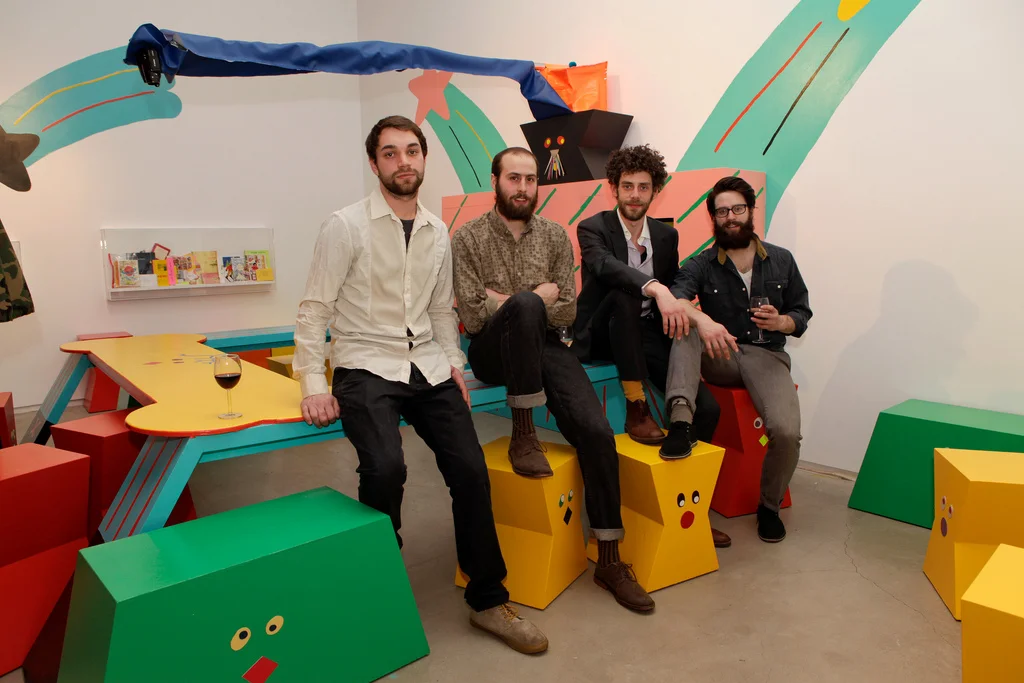 The Tri-Lox team: Tim Knight, Ellis Isenberg, Alexander Bender, Jesse Stone and (not pictured) Sam Welch. 